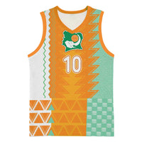 Custom Ivory Coast Football Basketball Jersey Côte d'Ivoire-Tribal Sporty Style - Wonder Print Shop