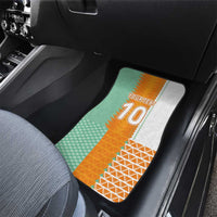 Custom Ivory Coast Football Car Mats Côte d'Ivoire-Tribal Sporty Style - Wonder Print Shop