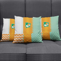 Ivory Coast Football Pillow Cover Côte d'Ivoire-Tribal Sporty Style - Wonder Print Shop