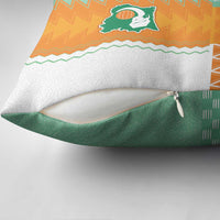 Ivory Coast Football Pillow Cover Côte d'Ivoire-Tribal Sporty Style - Wonder Print Shop