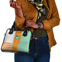 Ivory Coast Football Shoulder Handbag Côte d'Ivoire-Tribal Sporty Style - Wonder Print Shop