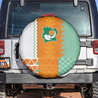 Ivory Coast Football Spare Tire Cover Côte d'Ivoire-Tribal Sporty Style - Wonder Print Shop