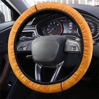Ivory Coast Football Steering Wheel Cover Côte d'Ivoire-Tribal Sporty Style - Wonder Print Shop