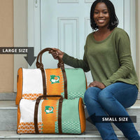 Ivory Coast Football Travel Bag Côte d'Ivoire-Tribal Sporty Style - Wonder Print Shop