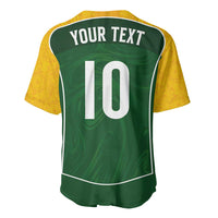 Custom Australia Football Baseball Jersey Aboriginal Pattern Sporty Style-Green Color - Wonder Print Shop