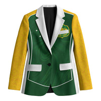 Custom Australia Football Blazer Aboriginal Pattern Sporty Style-Green Color - Wonder Print Shop