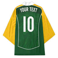 Custom Australia Football Kimono Aboriginal Pattern Sporty Style-Green Color - Wonder Print Shop