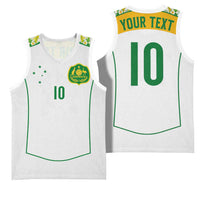 Custom Australia Football Basketball Jersey Aboriginal Pattern Sporty Style-White Color - Wonder Print Shop
