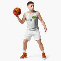 Custom Australia Football Basketball Jersey Aboriginal Pattern Sporty Style-White Color - Wonder Print Shop
