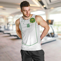 Custom Australia Football Men Tank Top Aboriginal Pattern Sporty Style-White Color - Wonder Print Shop