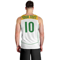Custom Australia Football Men Tank Top Aboriginal Pattern Sporty Style-White Color - Wonder Print Shop