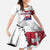 Slovakia Family Matching Puletasi and Hawaiian Shirt Flag Grunge Half Style with Slovak Pattern