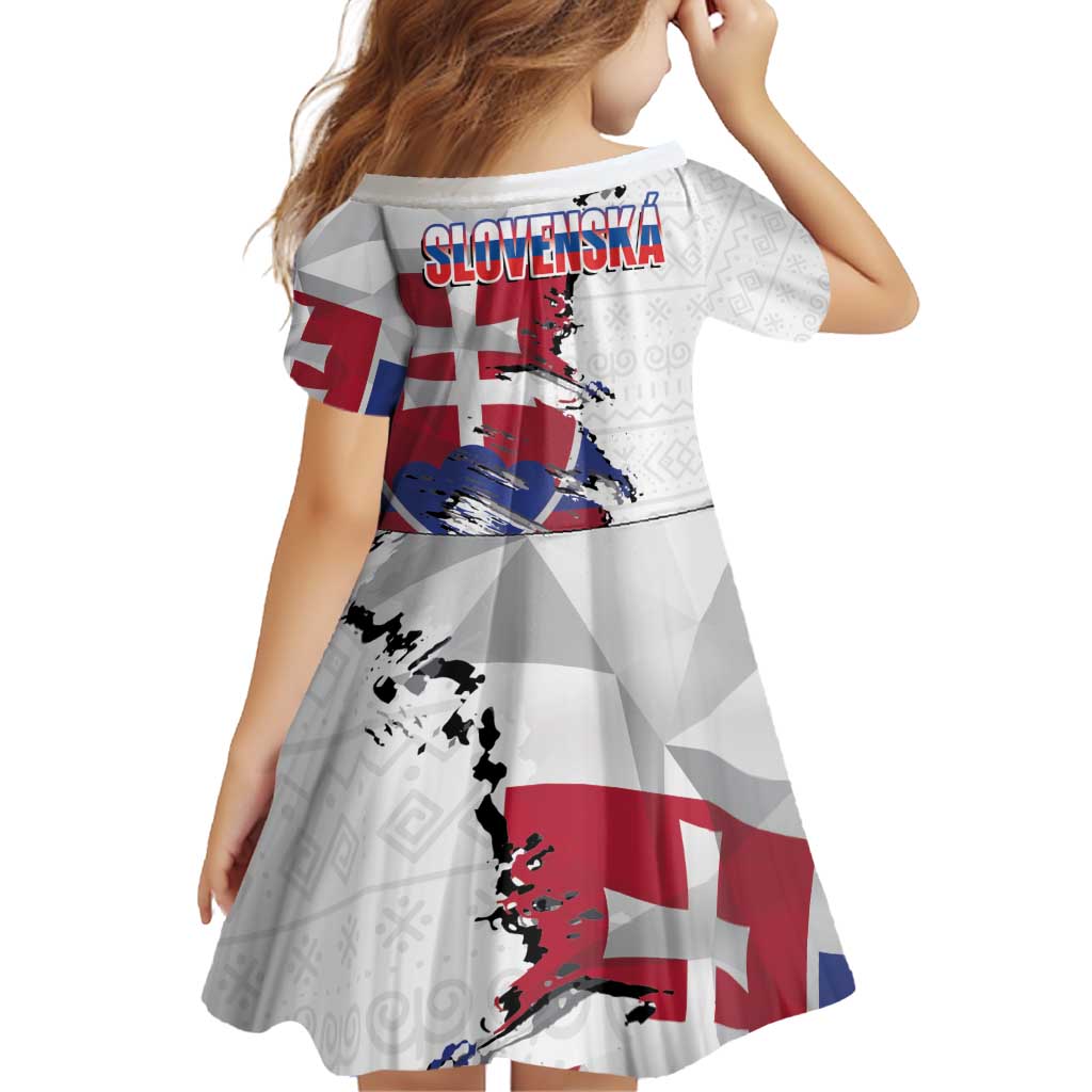 Slovakia Family Matching Puletasi and Hawaiian Shirt Flag Grunge Half Style with Slovak Pattern