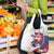 Slovakia Grocery Bag Flag Grunge Half Style with Slovak Pattern