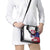 Slovakia Shoulder Handbag Flag Grunge Half Style with Slovak Pattern