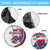 Slovakia Spare Tire Cover Flag Grunge Half Style with Slovak Pattern
