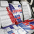 Slovenia Statehood Day Back Car Seat Cover 25 June National Flag Color Brush Stroke Style