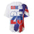 Slovenia Statehood Day Baseball Jersey 25 June National Flag Color Brush Stroke Style