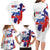 Slovenia Statehood Day Family Matching Long Sleeve Bodycon Dress and Hawaiian Shirt 25 June National Flag Color Brush Stroke Style