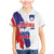 Slovenia Statehood Day Family Matching Mermaid Dress and Hawaiian Shirt 25 June National Flag Color Brush Stroke Style