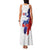 Slovenia Statehood Day Family Matching Tank Maxi Dress and Hawaiian Shirt 25 June National Flag Color Brush Stroke Style