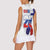Slovenia Statehood Day Women Sleeveless Polo Shirt 25 June National Flag Color Brush Stroke Style
