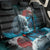 Greenlandic Polar Bear Warrior Back Car Seat Cover Nordic and Runes Style - Wonder Print Shop