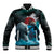 Greenlandic Polar Bear Warrior Baseball Jacket Nordic and Runes Style - Wonder Print Shop