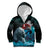 Greenlandic Polar Bear Warrior Kid Hoodie Nordic and Runes Style - Wonder Print Shop