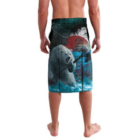 Greenlandic Polar Bear Warrior Lavalava Nordic and Runes Style - Wonder Print Shop