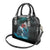 Greenlandic Polar Bear Warrior Shoulder Handbag Nordic and Runes Style - Wonder Print Shop