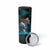 Greenlandic Polar Bear Warrior Skinny Tumbler Nordic and Runes Style - Wonder Print Shop