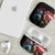 Greenlandic and Danish Together AirPods Case Polar Warrior Vikings with National Flag Grunge Style - Wonder Print Shop