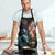 Greenlandic and Danish Together Apron Polar Warrior Vikings with National Flag Grunge Style - Wonder Print Shop