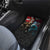 Greenlandic and Danish Together Car Mats Polar Warrior Vikings with National Flag Grunge Style - Wonder Print Shop