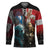 Greenlandic and Danish Together Hockey Jersey Polar Warrior Vikings with National Flag Grunge Style - Wonder Print Shop