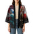 Greenlandic and Danish Together Kimono Polar Warrior Vikings with National Flag Grunge Style - Wonder Print Shop