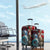 Greenlandic and Danish Together Luggage Cover Polar Warrior Vikings with National Flag Grunge Style - Wonder Print Shop