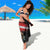 Greenlandic and Danish Together Sarong Polar Warrior Vikings with National Flag Grunge Style - Wonder Print Shop