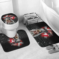 Greenlandic and Danish Together Bathroom Set Viking Warrior with Polar Bear Roar - Wonder Print Shop