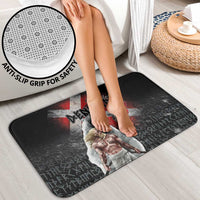 Greenlandic and Danish Together Bathroom Set Viking Warrior with Polar Bear Roar - Wonder Print Shop