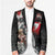Greenlandic and Danish Together Blazer Viking Warrior with Polar Bear Roar - Wonder Print Shop
