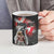 Greenlandic and Danish Together Ceramic Mug Viking Warrior with Polar Bear Roar - Wonder Print Shop