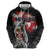 Greenlandic and Danish Together Hoodie Viking Warrior with Polar Bear Roar - Wonder Print Shop