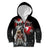 Greenlandic and Danish Together Kid Hoodie Viking Warrior with Polar Bear Roar - Wonder Print Shop