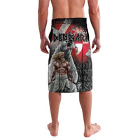 Greenlandic and Danish Together Lavalava Viking Warrior with Polar Bear Roar - Wonder Print Shop