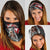 Greenlandic and Danish Together Neck Gaiter Viking Warrior with Polar Bear Roar - Wonder Print Shop