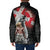 Greenlandic and Danish Together Padded Jacket Viking Warrior with Polar Bear Roar - Wonder Print Shop