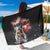 Greenlandic and Danish Together Sarong Viking Warrior with Polar Bear Roar - Wonder Print Shop