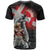 Greenlandic and Danish Together T Shirt Viking Warrior with Polar Bear Roar - Wonder Print Shop